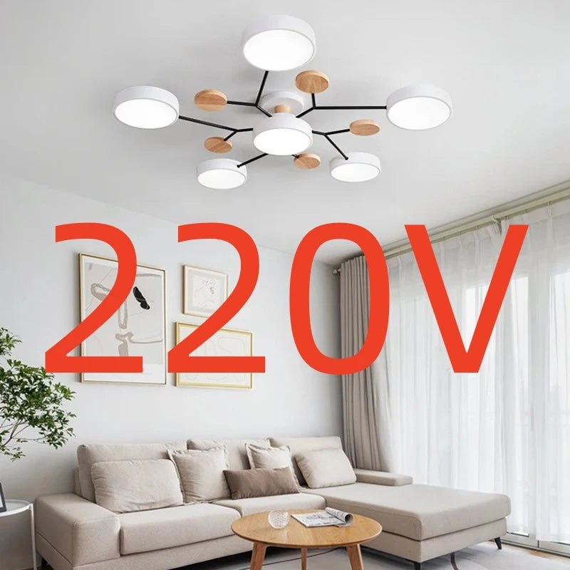 Modern living room bedroom villa LED ceiling lamps restaurant lighting hotel apartment ceiling chandelier lights factory sales