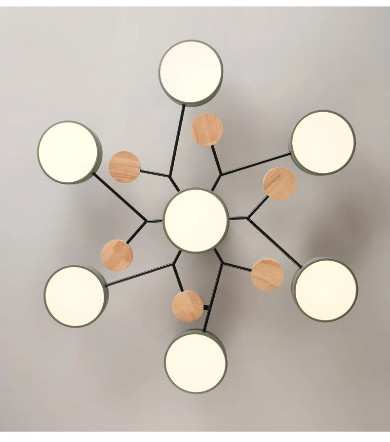 Modern living room bedroom villa LED ceiling lamps restaurant lighting hotel apartment ceiling chandelier lights factory sales